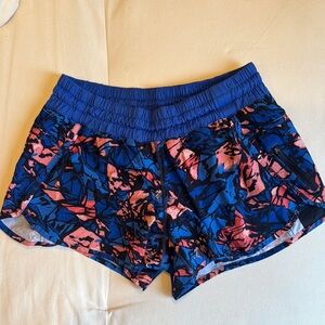 Lululemon Floral Print Shorts